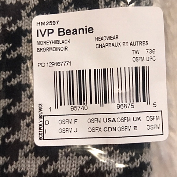 🐝 IVY PARK/ ADIDAS “HALLS OF IVY” Beanie Cap - Picture 7 of 7